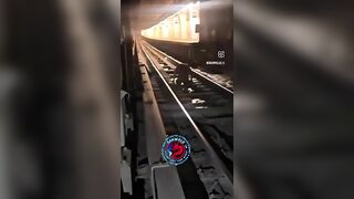 Zombie in New York Tunnel