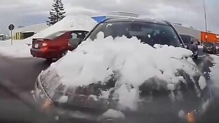 apparently you dont need to see outside of your windshield to drive