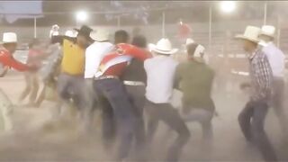 bull was extremely cruel to his victim