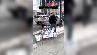 couple steal all the food