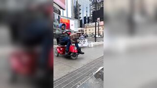 couple steal all the food