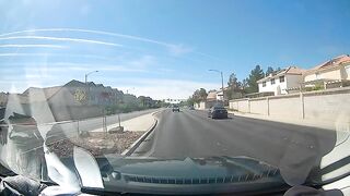 dumb car blows through red light