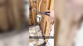 good thing pliers have insulated handles