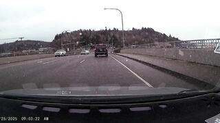 guy runs red from complete stop