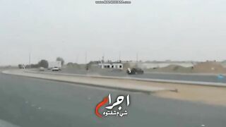 kia crashes into a chevy 