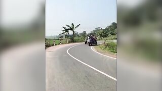 not slowing down for a curve rWhatcouldgowrong