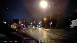 oc AMG GTR instantly crashing after leaving a dealership in Vanc