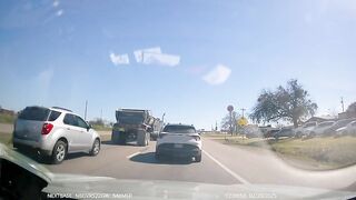 oc driver gets instant karma during traffic  