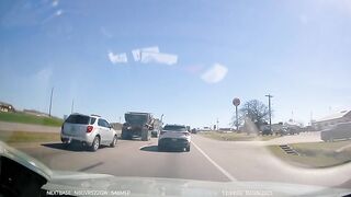 oc driver gets instant karma during traffic  