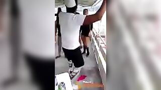 showing off for the gals