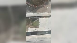 to pump water out of a construction site