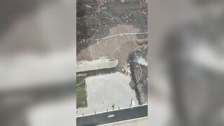 to pump water out of a construction site