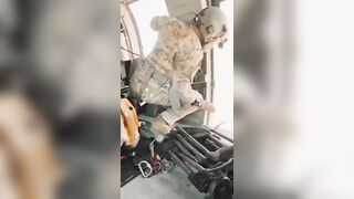 to secure the ladder