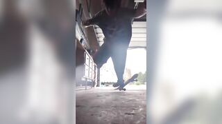 when you dont know how to power slide