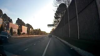 why you dont speed past on the shoulder