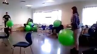 yoga ball magic trick