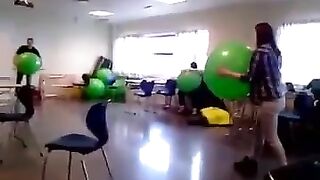 yoga ball magic trick