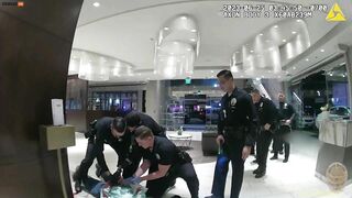 LAPD Officer Shoots Homeless Man Armed With Knife In Lobby