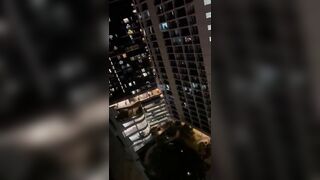 Man Throws Girlfriend From Apartment Balcony