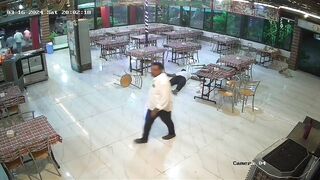 Man Killed In Restaurant In India