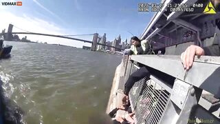 NYPD Rushes To Rescue Woman Who Screamed "let Go" After Jumping Off Building
