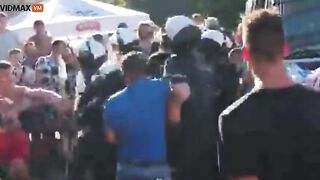 Polish Police Are Trying To Protect Migrants From Mobs