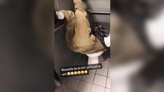 Prisoner Flushed Into Toilet