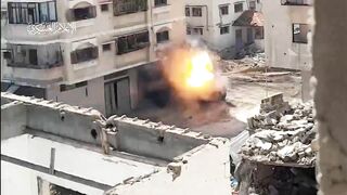 Qasami Militants Target Military Vehicles Entering Gaza Strip