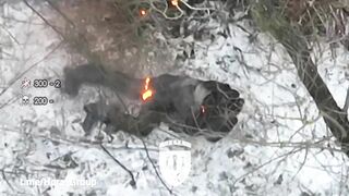 Russian Invaders Burned Alive
