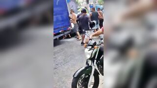 Thief Tried To Steal Motorcycle And Almost Got Killed