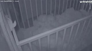 WTF Ghost Arm Stuck In Crib