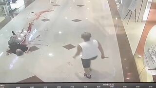 Woman Brutally Stabbed In Shopping Mall