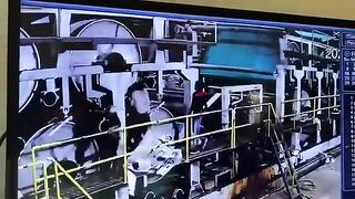 Worker Dies After Being Caught In Paper Machine