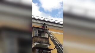 A Drunk Idiot Fell From The Third Floor While Trying To Leave