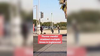 South Los Angeles Flower Seller Stabbed Six Times By Attacker