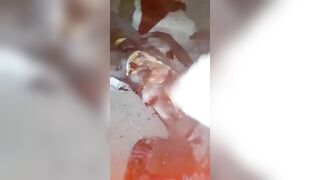 Haitians Chop Up Man's Body Like A Side Of Beef