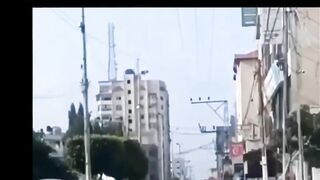 Perfectly Placed Israeli Bomb Destroys Hamas Headquarters