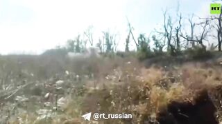 Russian Militants And Ukrainian Troops Exchange Fire In Krasnolimansky Region
