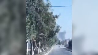The Video Appears To Show Israeli Tanks Opening Fire On A Car In Ghazi