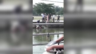 The Woman Was Thrown Into The River And Died A Painful Death (Acts)