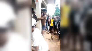 3 Nigerian Men Whipped Mercilessly For Having Sex In Public