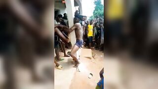 3 Nigerian Men Whipped Mercilessly For Having Sex In Public