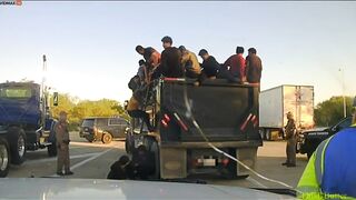 84 Migrants Found Smuggling In Texas Dump Truck