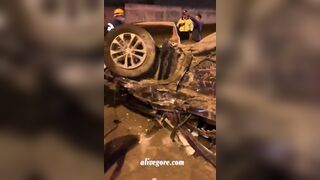 A Drunk Man Causes A Car Accident And His Girlfriend Is Also Involved