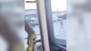 A Group Of Shirtless Thugs Attack People Outside Hooters Restaurant