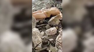 The Mutilated Body Of A Woman Floats On The Beach