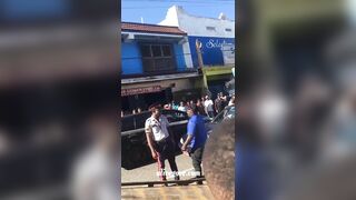 Police Shoot Driver In Protest