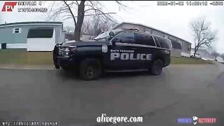 A Police Officer Shot A Man In Front Of His Mother. Michigan, USA