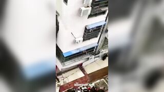 Woman Survives Fall From Fifth Floor 