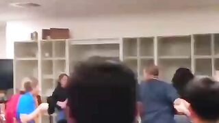 An Argument Between A Student And A Teacher Turns Into A Brawl